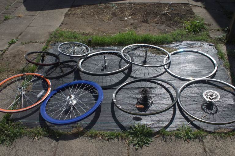 Job Lot of Wheels 10 Total (See Description for Details on Sizes)