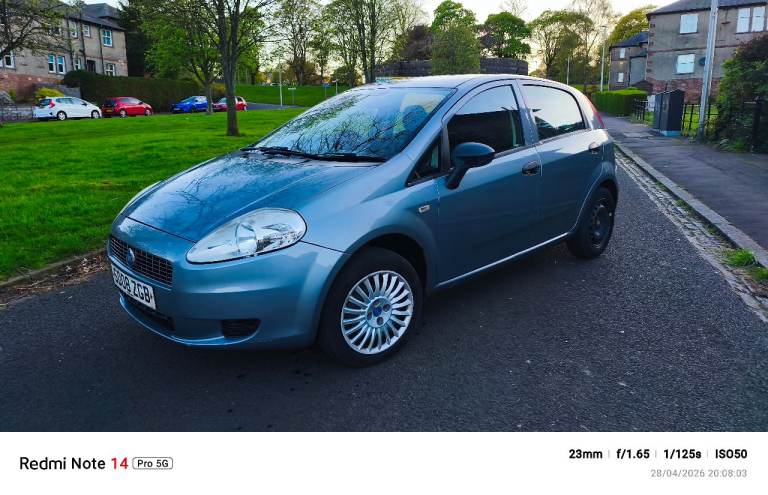 Fiat, GRANDE PUNTO, Hatchback, 2008, Manual, 1242 (cc), 5 doors
