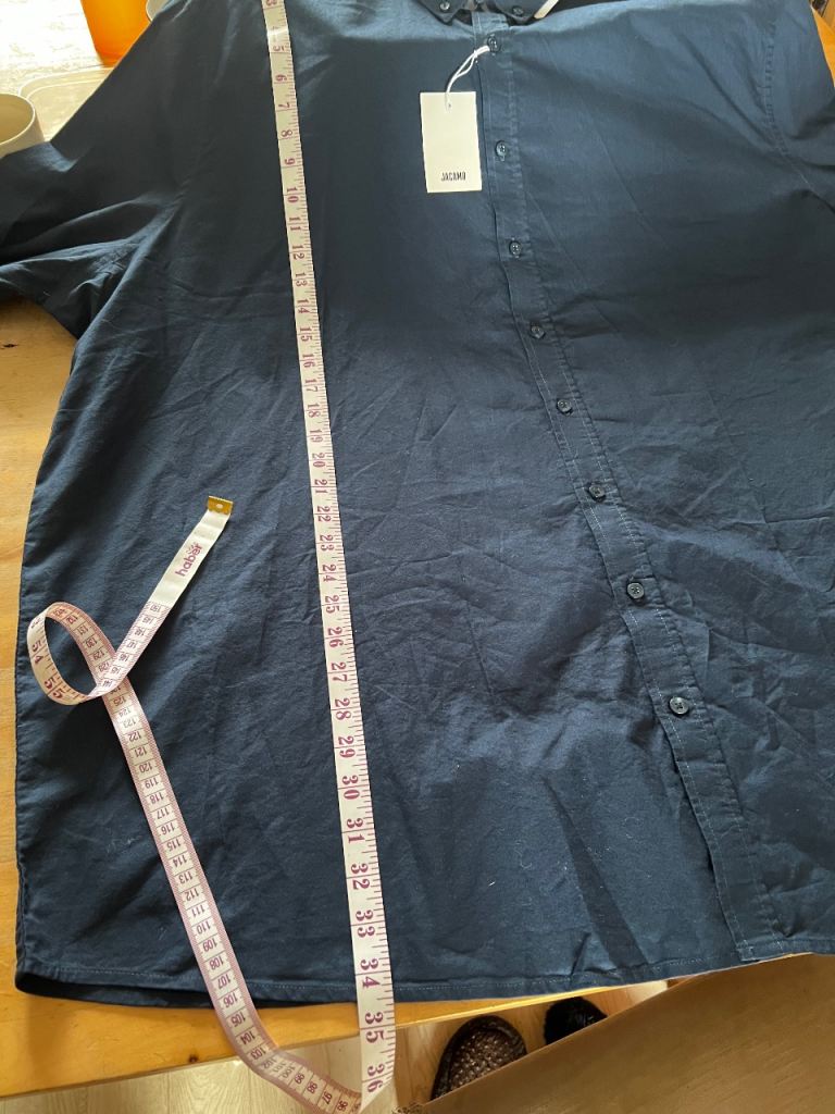 ACNE Studios Mens Long Sleeve Shirt – Dark Blue, New with Tags