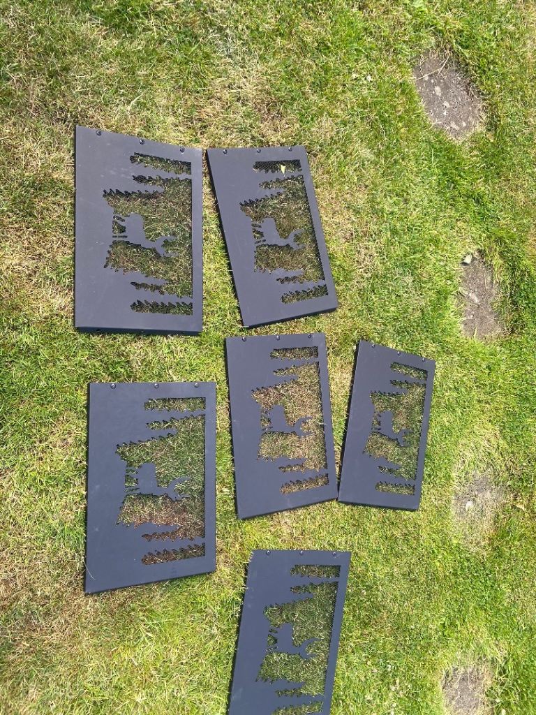 Garden Metal Screening Panels - Decorative Design