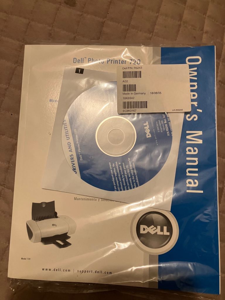 Dell photo printer 720