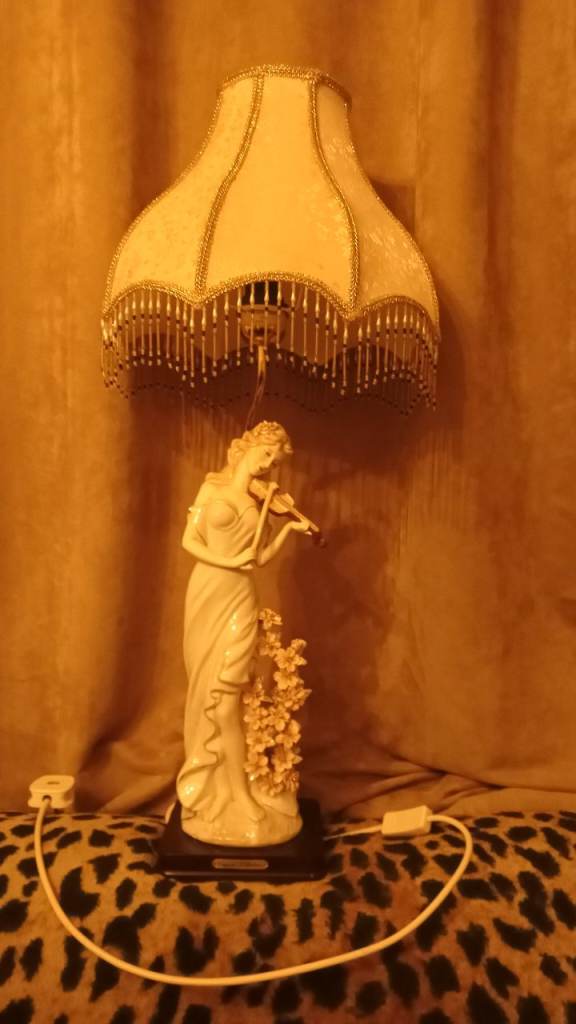 Table lamp 34 inches high ex condition as new £75