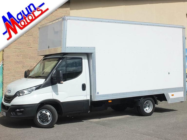 2025 Iveco Daily 35C14 DROPWELL Removals Box Van with AIR CON