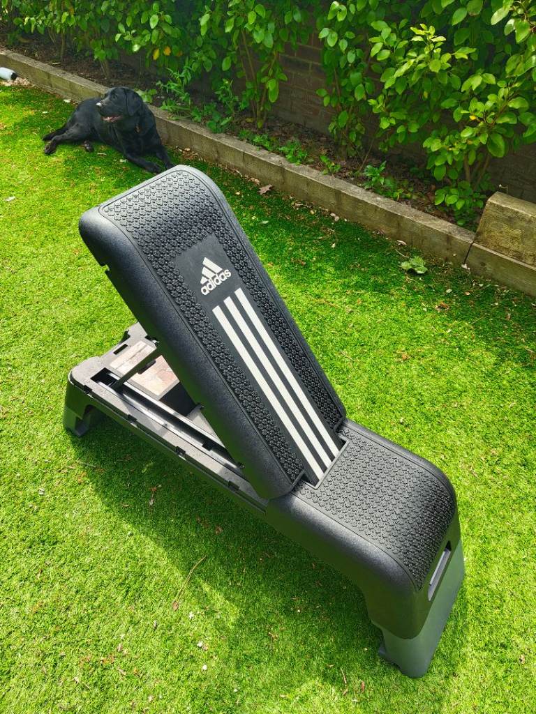 As new! Adidas HIIT Deck. Weight Weights Bench. Exercise Step. Home Gym. £160 new.
