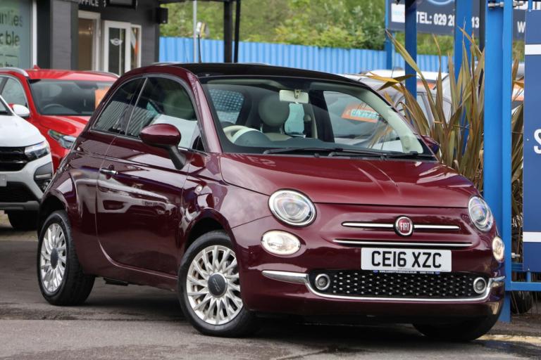 2016 Fiat 500 1.2 Lounge 3dr HATCHBACK PETROL Manual