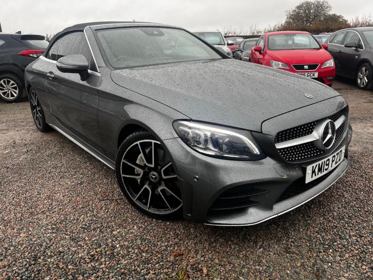 2019 Mercedes-Benz C Class 2.0 C300d AMG Line (Premium) Cabriolet 2dr Diesel G-Tronic+ Euro 6 (s/...