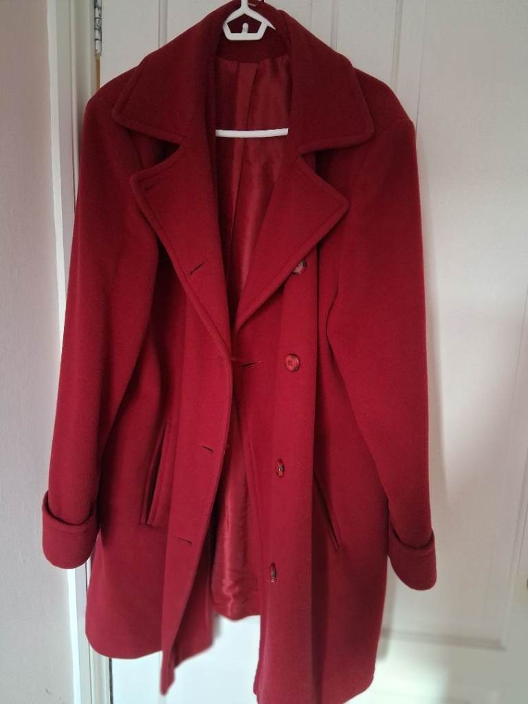 image for Ladies wool blend coat