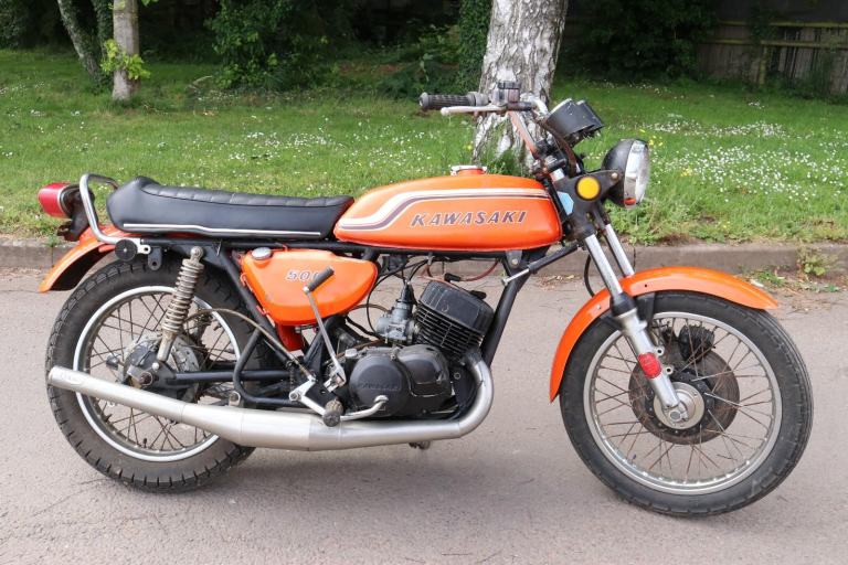 Kawasaki H1 B H 1 B H1B 1972 Restoration Project