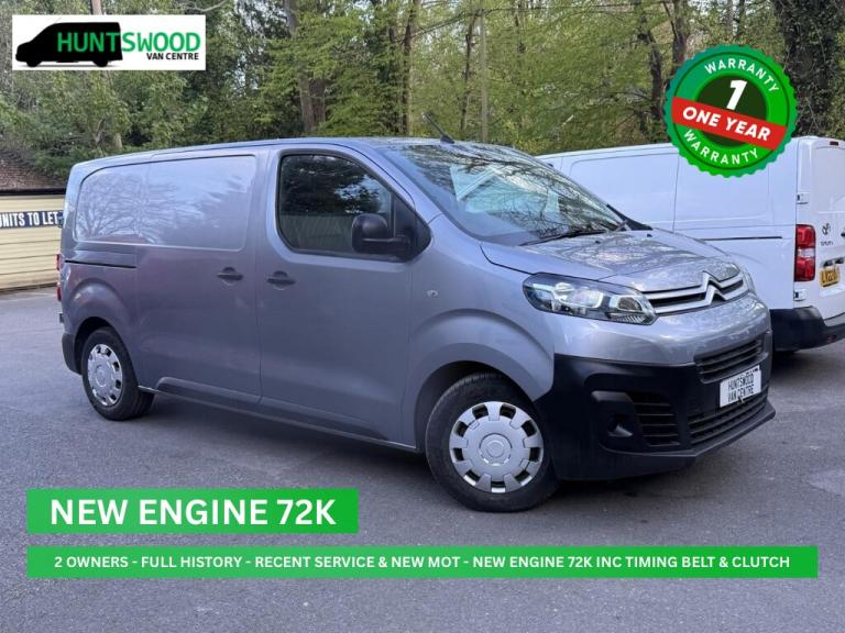 2019 CITROEN DISPATCH 1.5 HDI GREY PANEL VAN - 76K MILES - RECENT NEW ENGINE