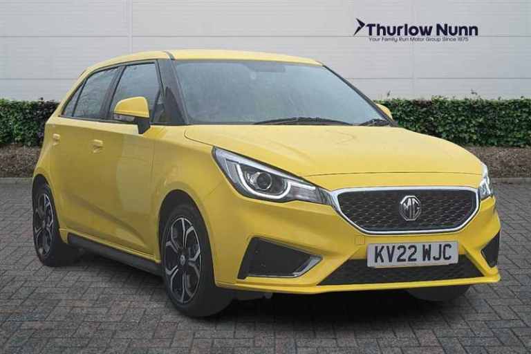 2022 MG MG3 1.5 VTi-TECH Exclusive Nav Hatchback 5dr Petrol Manual Euro 6 (s/s) (106 ps Hatchback...