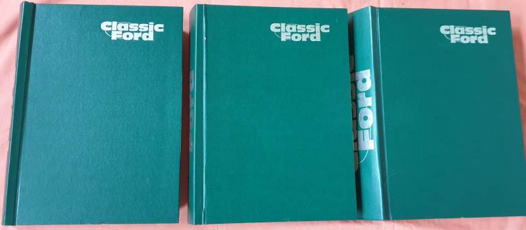 Classic Ford Magazine Collection In Original Binders