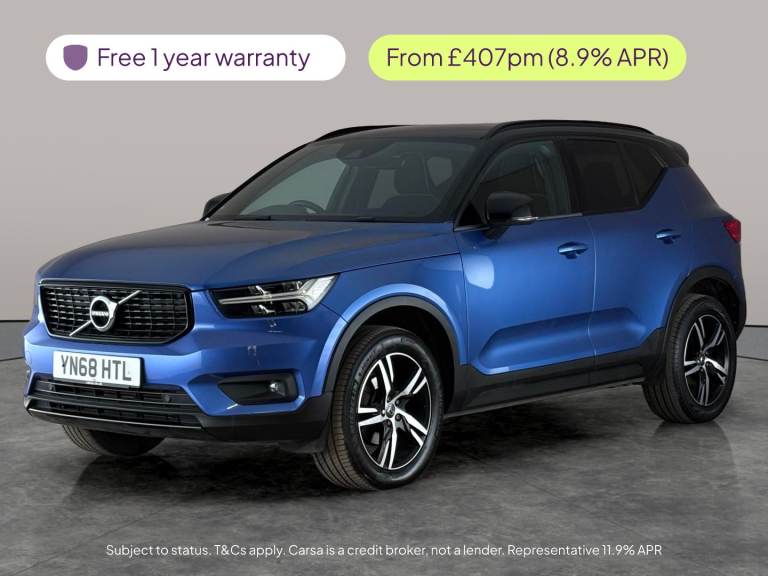 2018 Volvo XC40 1.5 T3 R-Design SUV 5dr Petrol Manual Euro 6 (s/s) (156 ps) - PARK ASSIST - Suv P...