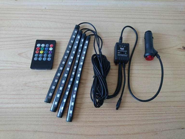 New Car Interior LED RBG lights