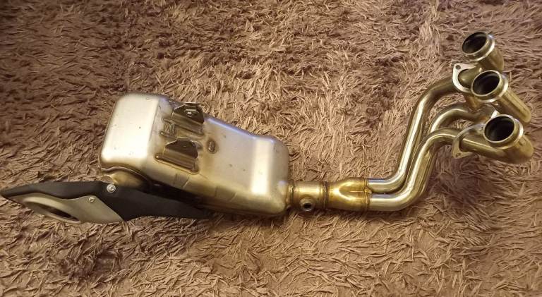 2019 Yamaha MT09 original exhaust system 