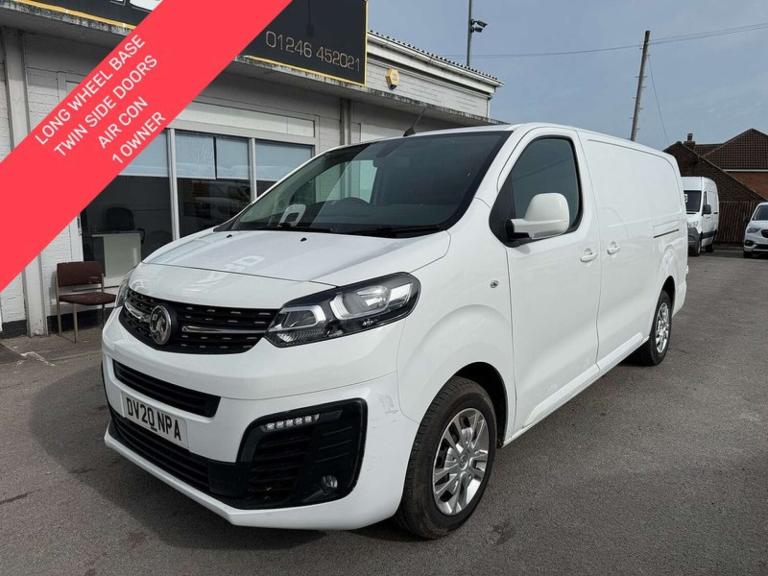 2020 Vauxhall Vivaro 2900 1.5d 100PS Sportive H1 Van PANEL VAN DIESEL Manual