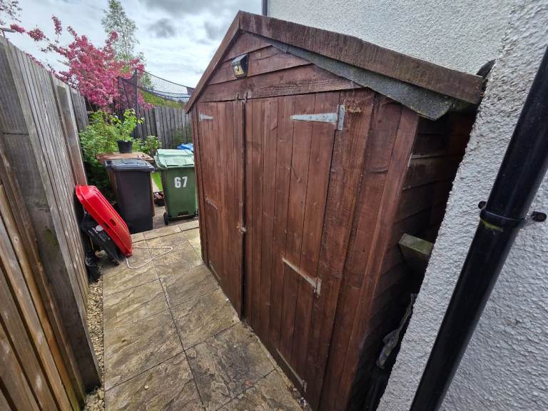 4x6ft shed