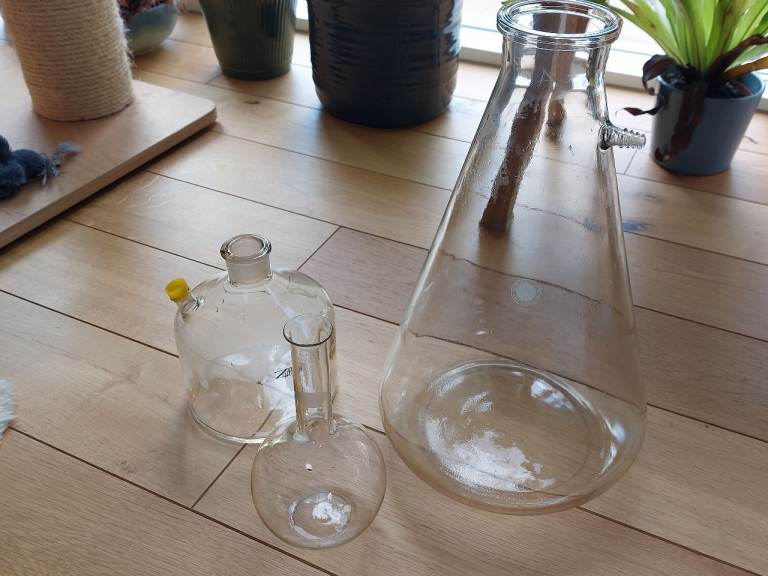 Science / Chemistry / Laboratory Glass Bottles