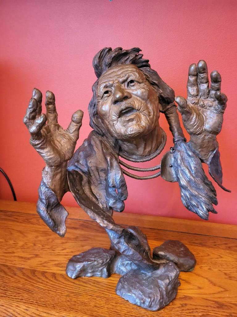 Limited Edition Bronze Sculpture by Mark Hopkins 