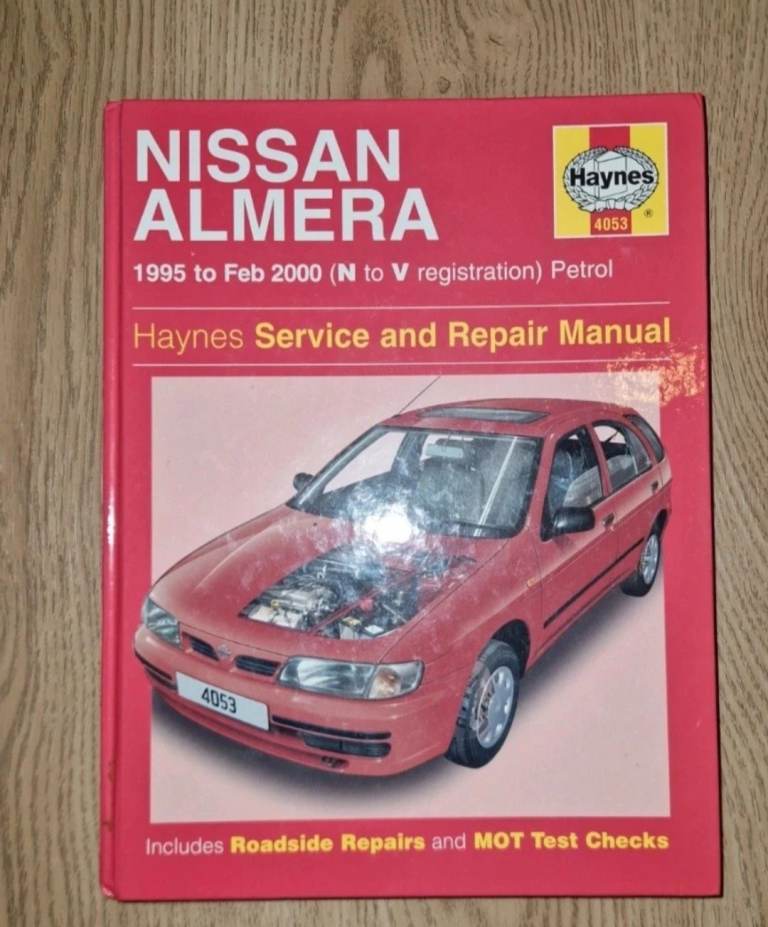 Nissan Almera car books