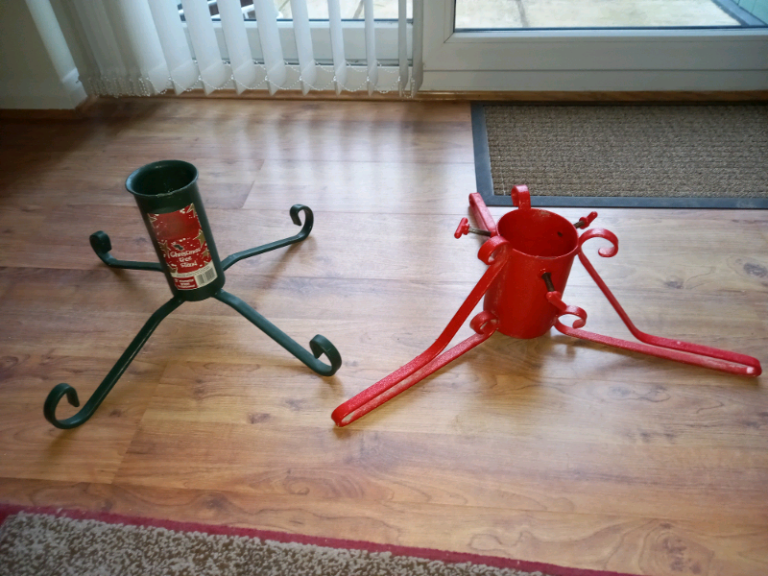 X2 Christmas stand holders 