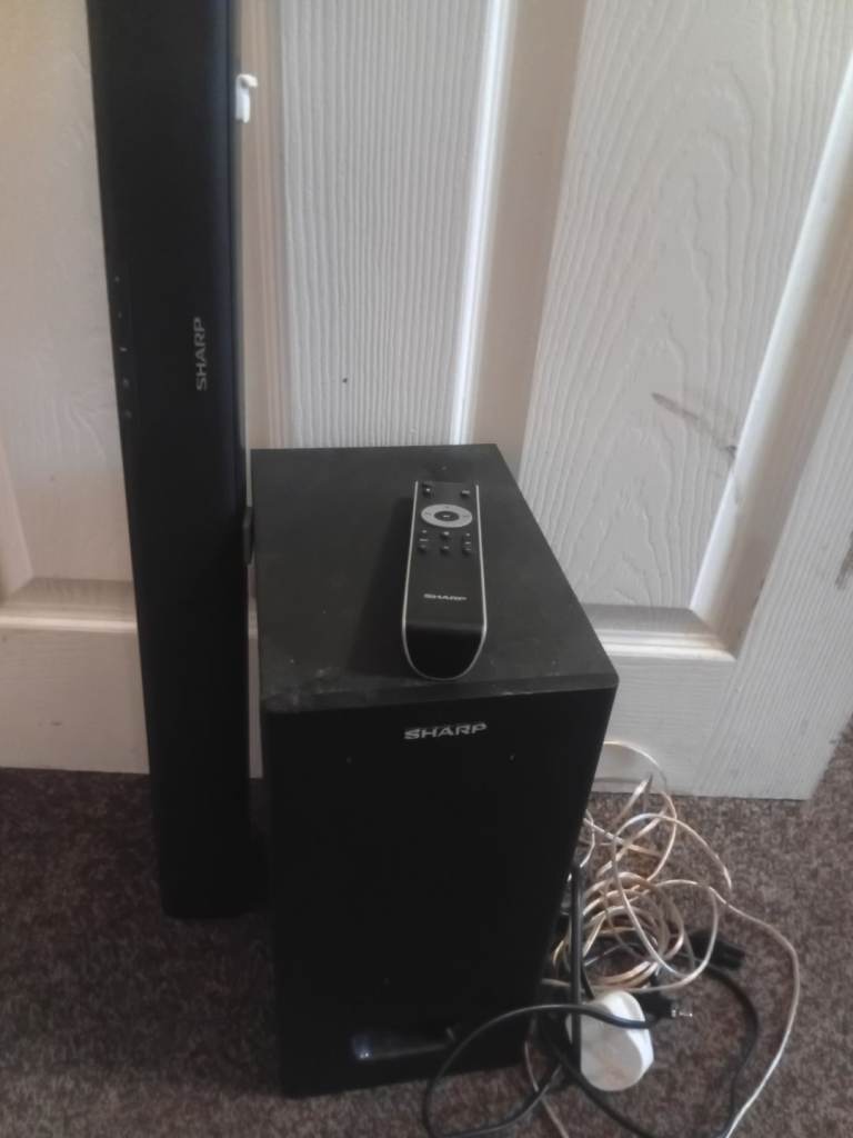 Sharp sound bar theatre system