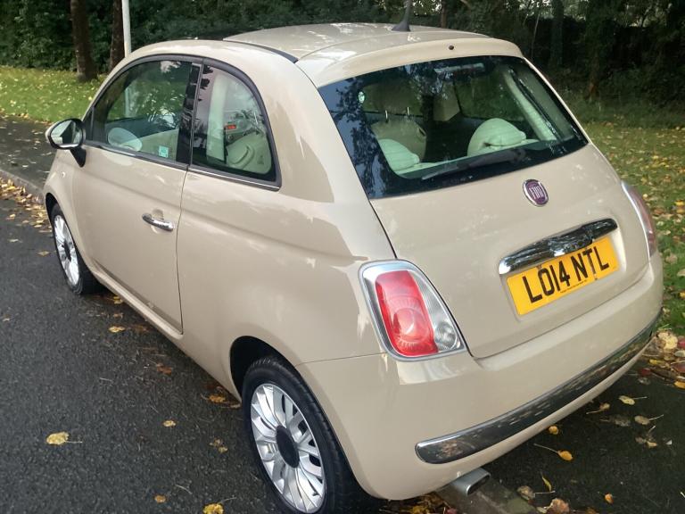 2014 Fiat 500 1.2 Lounge 3dr [Start Stop] HATCHBACK Petrol Manual