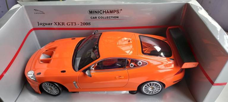 1:18 Jaguar XKR GT3 2008. Minichamps. Brand new in box