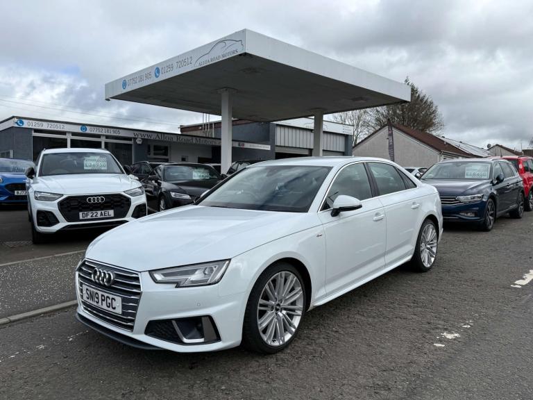 2019 Audi A4 2.0 A4 S Line 40 TDI Quattro Semi-Auto 4WD 4dr Saloon Diesel Automatic