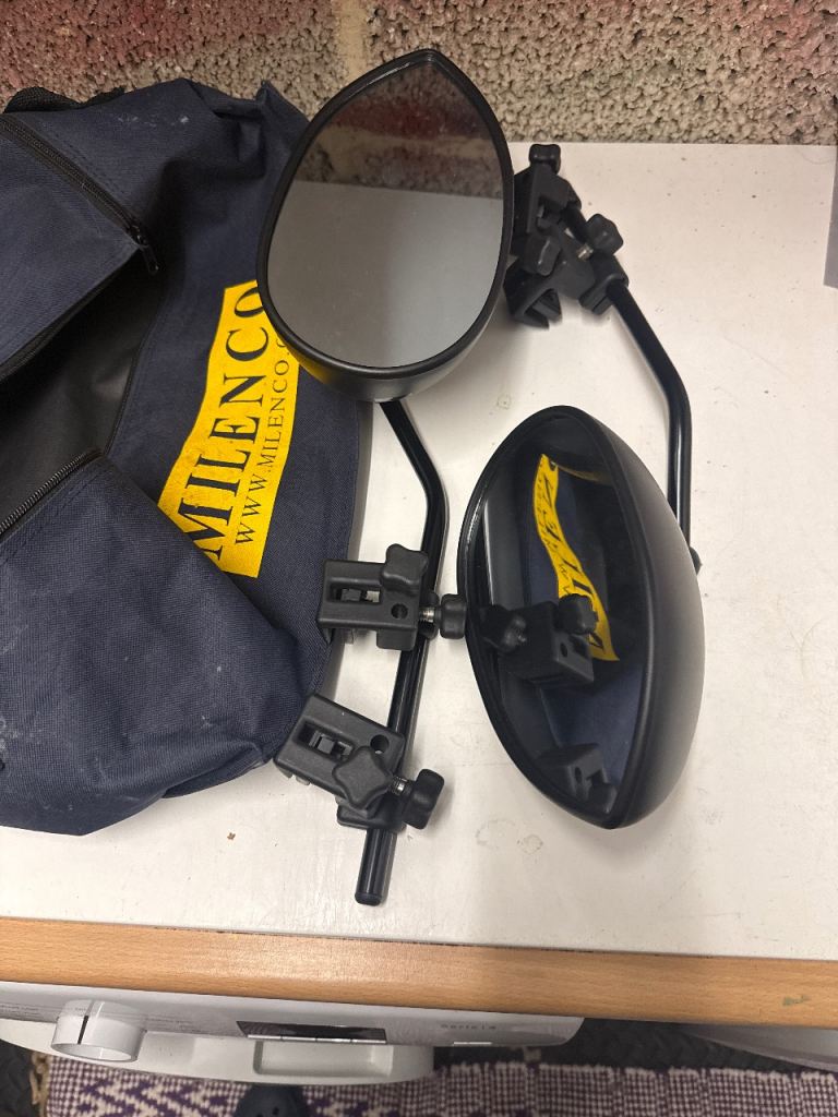 Milenco towing mirrors 