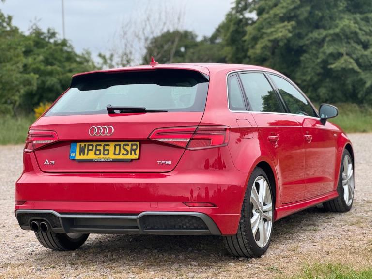 2016 Audi A3 2.0 TFSI S line Sportback S Tronic Euro 6 (s/s) 5dr HATCHBACK Petrol Automatic