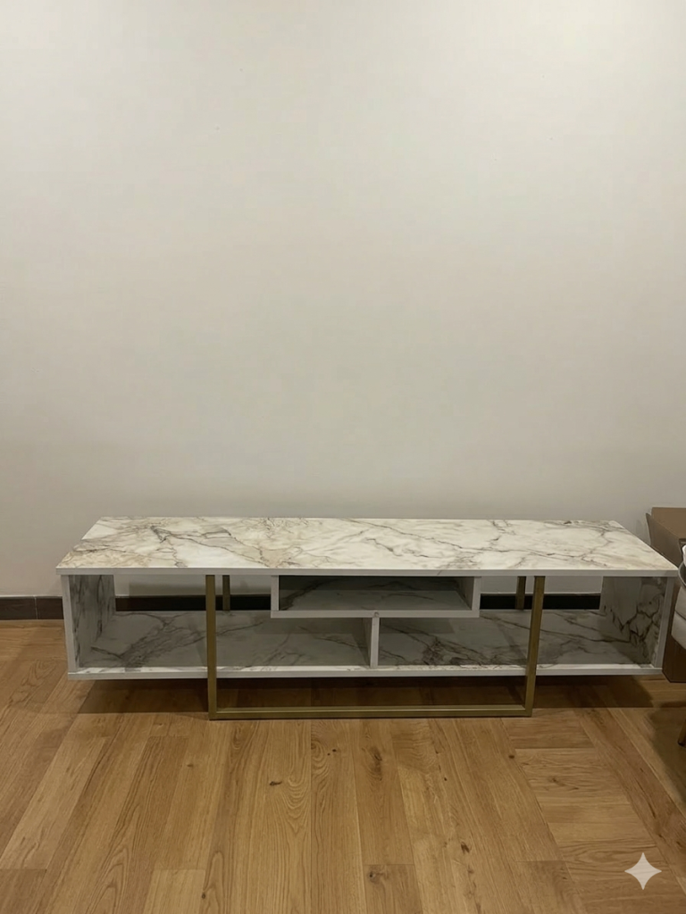 Large Marble tv stand 
