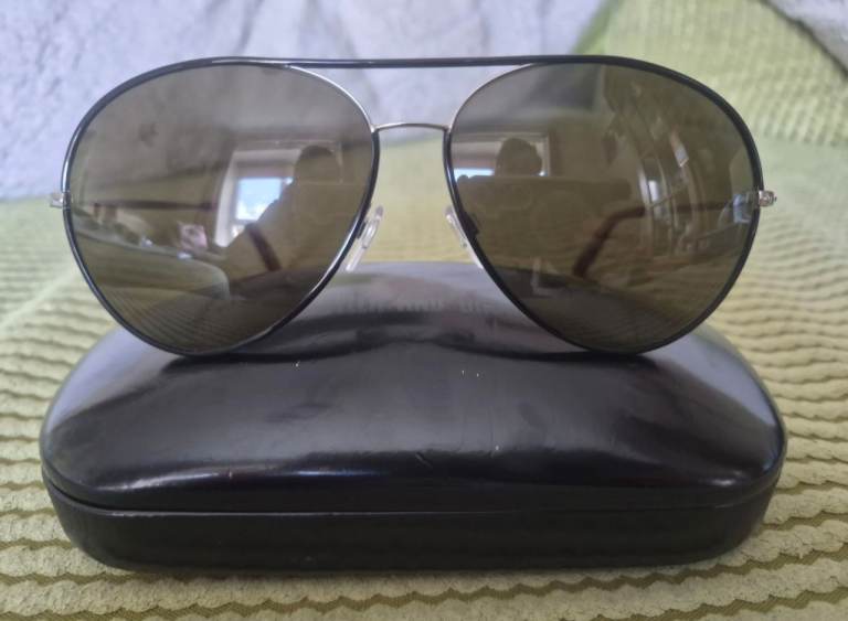 Cutler And Gross Aviator Sunglasses Brown Brand New 
