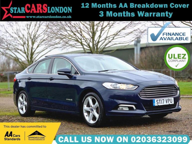 2017 Ford Mondeo 2.0 TiVCT Titanium CVT Euro 6 (s/s) 4dr SALOON Petrol/Electric 