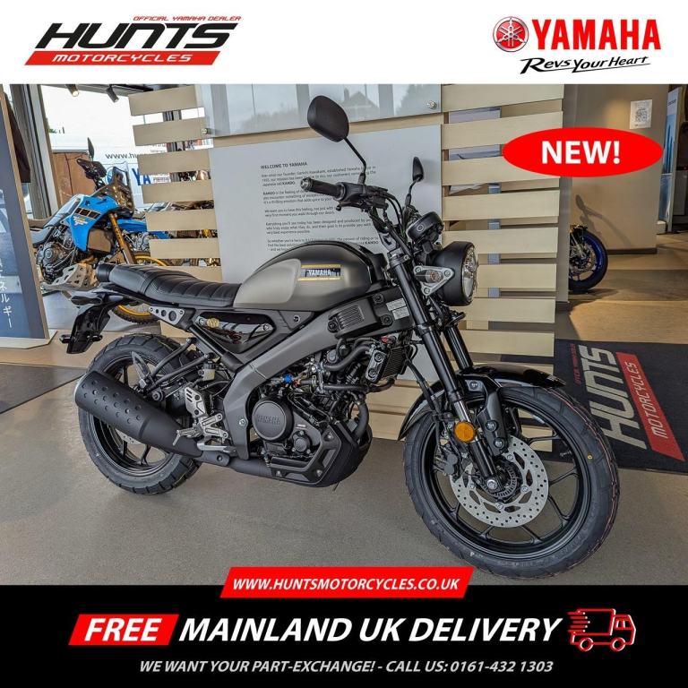 NEW Yamaha XSR125. Lunar Grey. £5,000 On The Road (No Added Fees!)