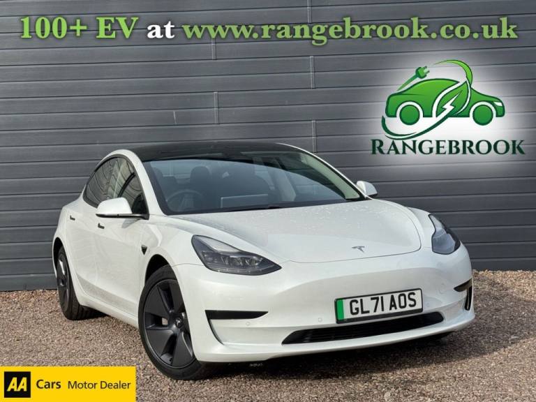 2021 71 TESLA MODEL 3 STANDARD RANGE PLUS SALOON 4DR ELECTRIC AUTO RWD 