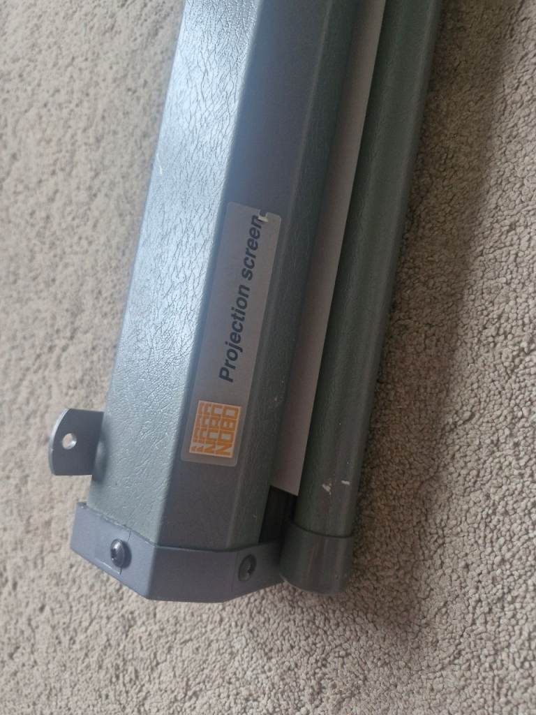 Projection Screen – Grey, Good Condition