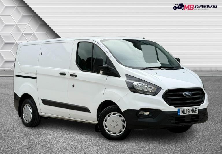 FORD TRANSIT CUSTOM 2.0 TDCI 2019 (19) SWB PANEL VAN + 58,000 MILES + AIR CON 
