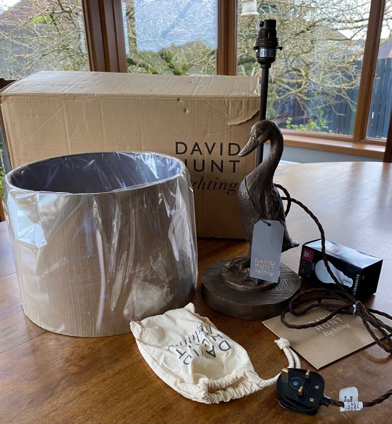 David Hunt Duck Lamp