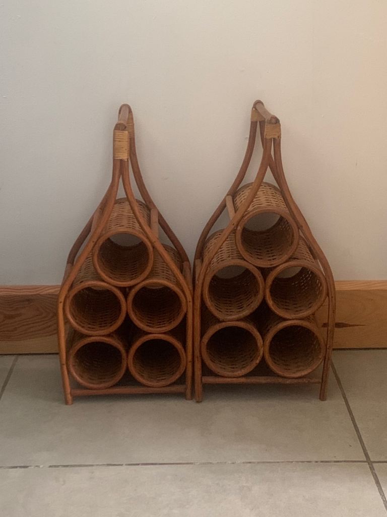 Vintage wine holders 