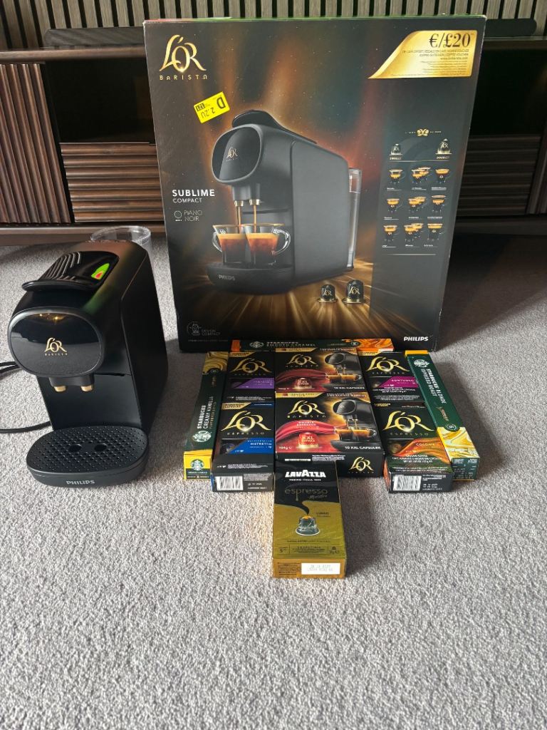 L’Or Barista Sublime Compact Coffee Machine