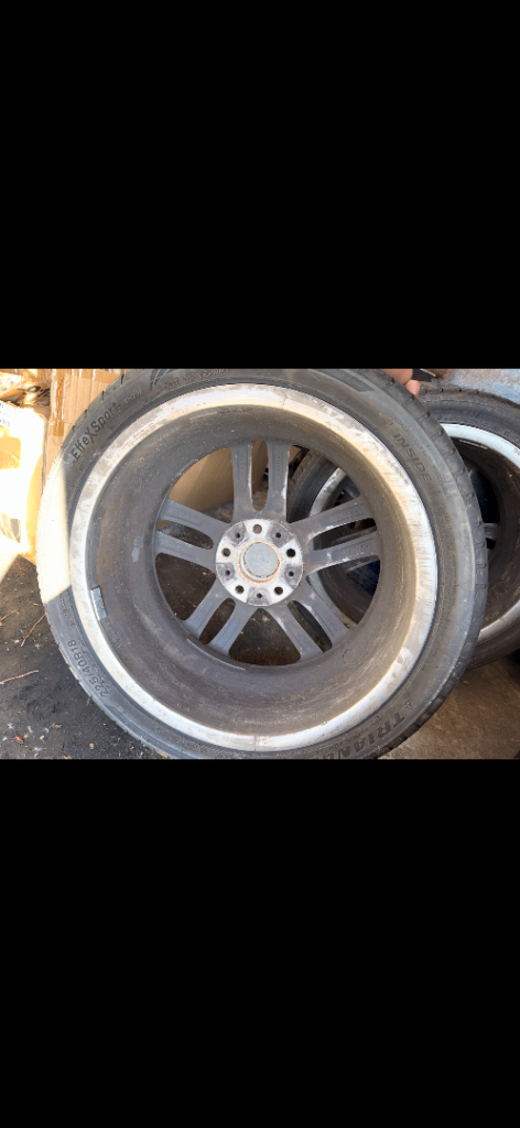 Used BMW Alloy Wheels with Tyres