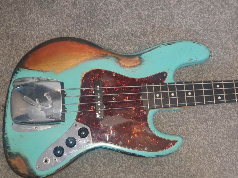 Fender Relic by DG Jazz Bass Hardcore aged