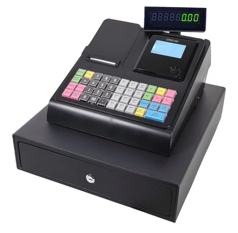 Nearly new cash register