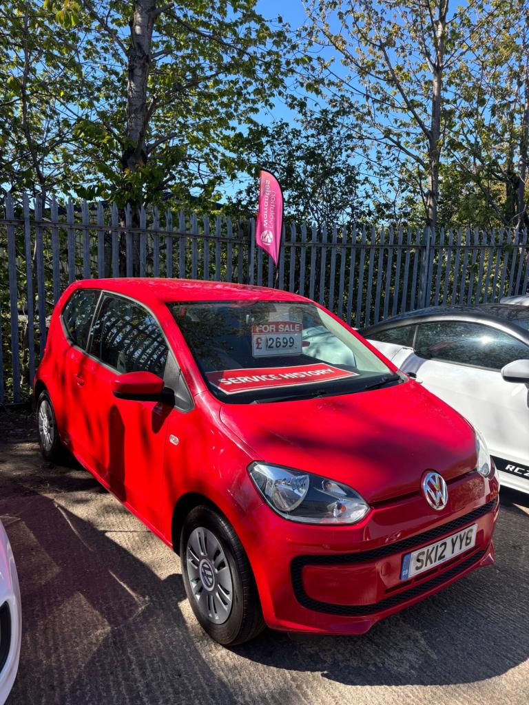 2012 Volkswagen up! 1.0 Move Up 3dr HATCHBACK Petrol Manual