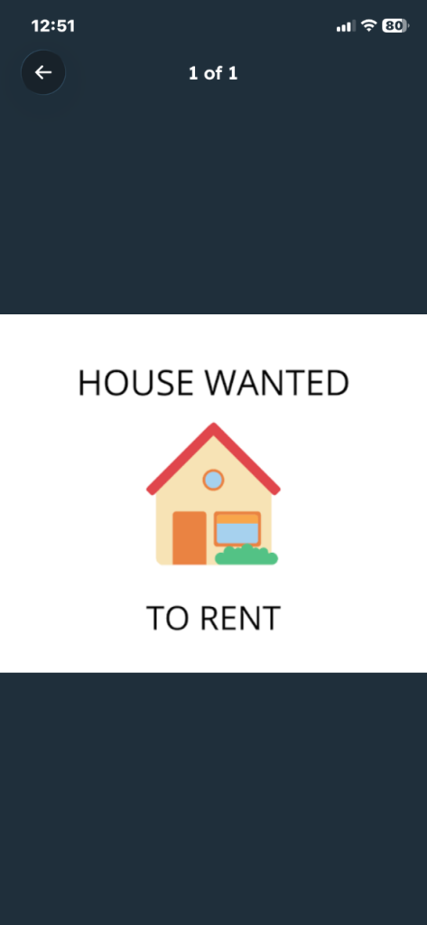 House wanted to rent 