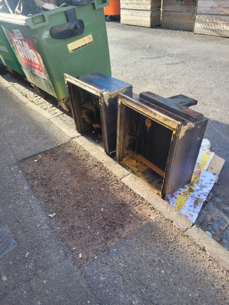Metal Scrap - chip shop fryer