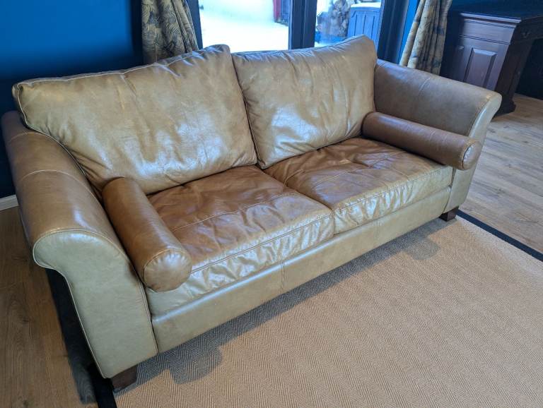 3 Person Leather Sofa