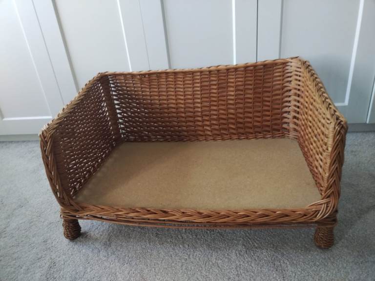 Wicker Dog Basket