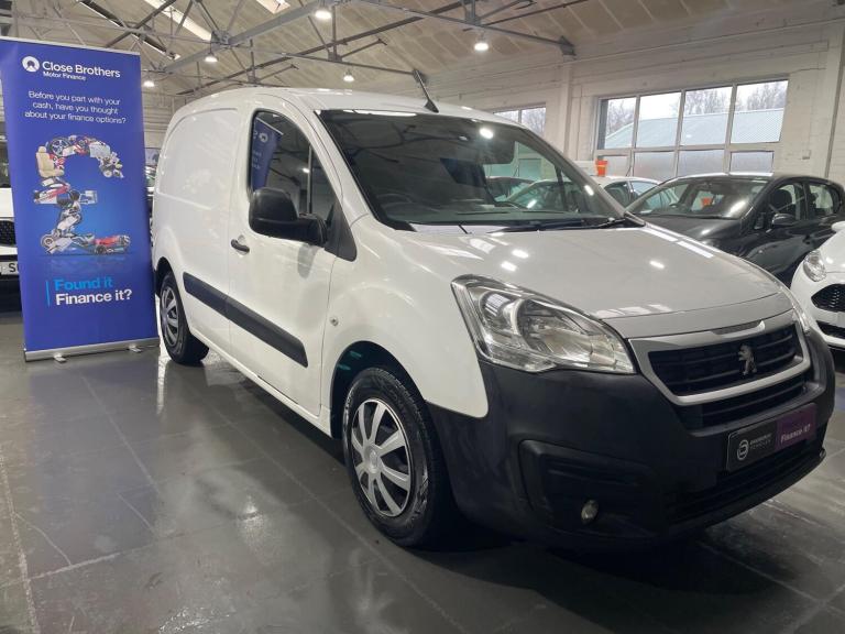 2018 Peugeot Partner 1.6 BlueHDi 854 Professional L1 5dr PANEL VAN Diesel Manual