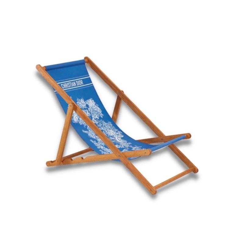 DIOR LARGE BLUE SUN LOUNGER